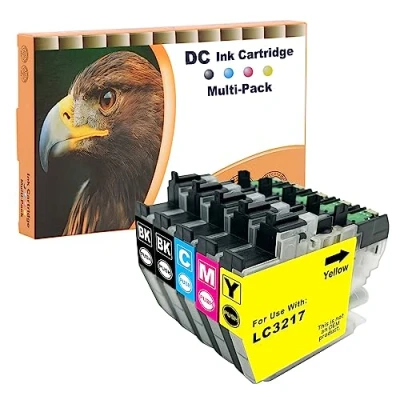 Immagine di D&amp;C LC3217 Cartucce d&#039;inchiostro compatibili per Brother LC 3219XL 3217 MFC J5330DW J5335DW J5730DW J5930DW J6530DW J6930DW J6935DW (5 Pack)