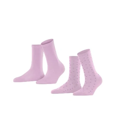Immagine di Esprit Playful DOT 2PACK WITH Pattern Calze, Donna, Taglia: 39 42, Lupine