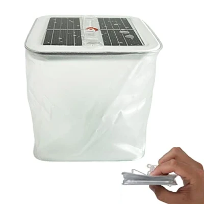 Immagine di Luci da Campeggio solari Lanterne gonfiabili Lanterna Solare a LED Gonfiabile, Lampada Gonfiabile Multifunzionale, di Backup Teksome