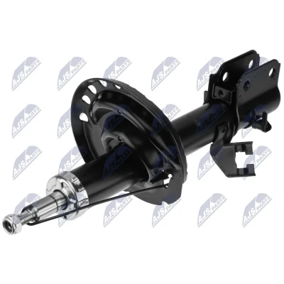 Immagine di NTY A NS 004 Ammortizzatore Assale anteriore Sx pressione del gas doppio tubo tipo McPherson Spina superiore, Collare inferiore