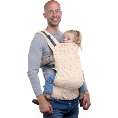 Immagine di Beco Toddler Marsupio Ergonomico per Bambini 2 Posizioni Con Seduta Extra Ampia, 100% Cotone, Fascia Elastica Porta Bimbi, Leggera e Traspirante, Bebè da 9 a 27 kg (Sprinkles)