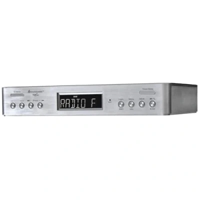 Immagine di Soundmaster UR2045SI Radio da cucina sottopensile con DAB plus/FM RDS, Ricezione Bluetooth, Funzione vivavoce, Luce di lavoro a LED, 20 stazioni preimpostate, Equalizzatore audio