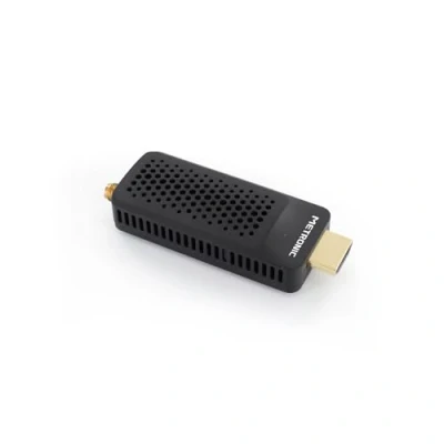 Immagine di Metronic 441646 Decoder sintonizzatore ricevitore DVB T T, compatibile T2 dongle Stick Compacto, HEVC, EPG, 1080i, HDMI, porta USB 2.0, tasto SOS
