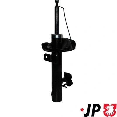 Immagine di JP GROUP 3842100870 Ammortizzatore Assale anteriore Sx A pressione del gas doppio tubo tipo McPherson Spina superiore