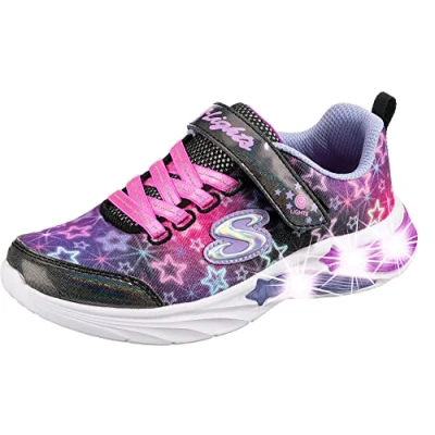 Immagine di Skechers Star Sparks, Scarpe da ginnastica Bambine e ragazze, Finiture In Rete Nera, 35 EU
