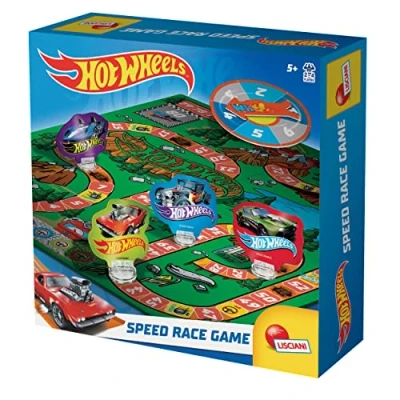 Immagine di Lisciani Giochi Super Game, Gioco Dell&#039;Oca di Hot Wheels, Multicolore, One Size, 92154