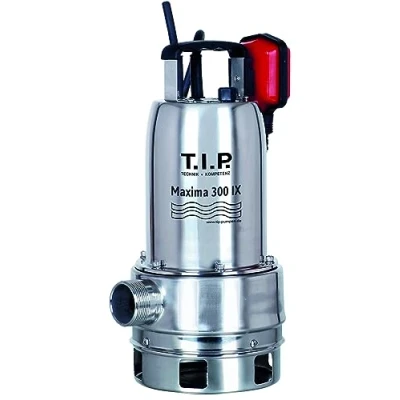 Immagine di T.I.P. Technische Industrie Produkte Maxima 300 IX 30116 Pompa di drenaggio ad immersione 18000 l/h 8 m