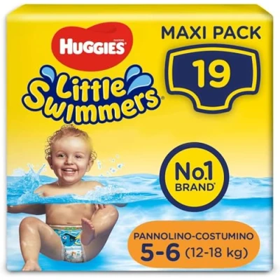 Immagine di HUGGIES LITTLE SWIMM PACK LA DP