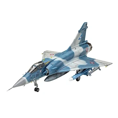 Immagine di Revell Modellino I Dassault Mirage 2000C dettagliato Level 5 Aereo Kit 150 Pezzi Scala 1:48 per Bambini e Adulti dai 13 Anni in su, Medio