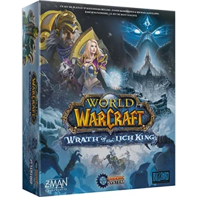 Immagine di PANDEMIC Z Man Games, World of Warcraft: Wrath The Lich King System, Gioco cooperativo, Età: 14+, 1 5 Giocatori, 60 Minuti ZMGWLK01FR Multicolore