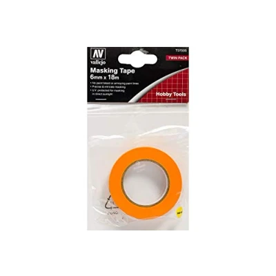 Immagine di AV Vallejo Tools Precision Masking Tape 6mmx18m Twin Pack