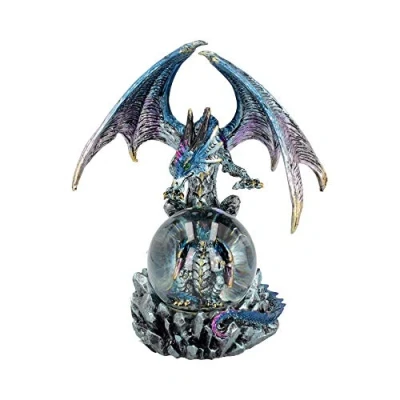 Immagine di Nemesis Now Azul Oracle Sfera di neve, 19 cm, in resina, colore: Blu