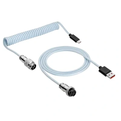 Immagine di Akyga Cavo USB 2.0 Spina C®, A 3.00 m Bianco AK 48