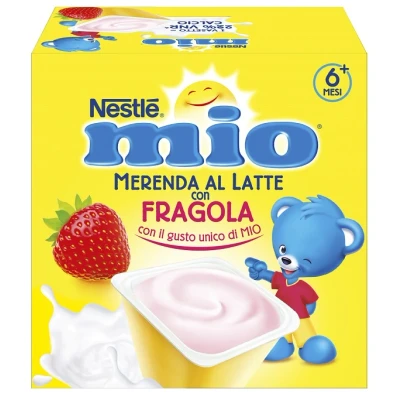 Immagine di MIO Mer.Lattea Fragola 4x100g