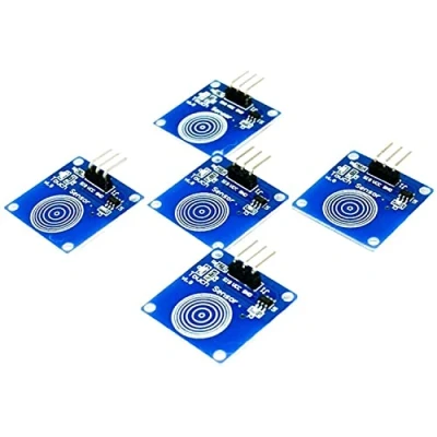 Immagine di AZDelivery 5 x TTP223B Sensore Tattile Capacitivo Digitale Modulo di Commutazione compatibile con Arduino incluso un E Book!