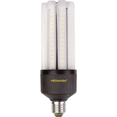 Immagine di Megaman MM60822 LED (monocolore) ERP E (A G) E27 Forma di asta 35 W = 180 Bianco caldo (Ø x L) 63 mm 188 1 pz.