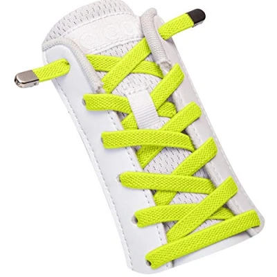 Immagine di SULPO Lacci elastici, con chiusura in metallo, neon, Taglia unica