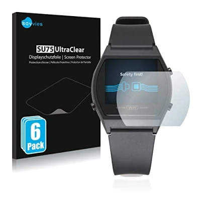 Immagine di savvies (6 Pezzi Pellicola Protettiva per Casio LW 204 1BEF Protezione Schermo Trasparente