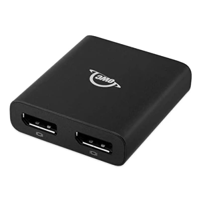 Immagine di OWC Adattatore da Thunderbolt 3 a Dual Display Port 4K/5K/8K ad alte prestazioni