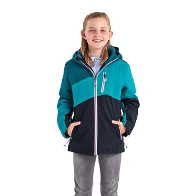 Immagine di Killtec Girl&#039;s Giacca da sci/giacca funzionale con cappuccio staccabile zip e paraneve KSW 166 GRLS SKI JCKT, raspberry, 164, 38509 000