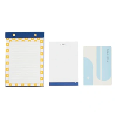 Immagine di Kokonote: Set Blocchi Appunti Akalia Kit di 3 Block Notes diversi formati con Quaderno A6, Organizer Personale, To Do List Planner Collection