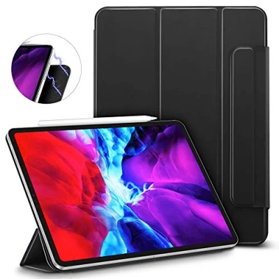 Immagine di ESR Cover per iPad Pro 12.9&quot; 2022/2021/2020 6a/5a/4a Generazione, Custodia Magnetica con Supporto Completo Pencil, Attacco Magnetico, a Due Posizioni, Auto Sleep/Wake, Nero