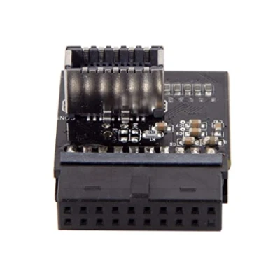 Immagine di chenyang Adattatore convertitore per scheda madre da 19/20 pin a USB 3.1 tipo E pannello frontale con chip