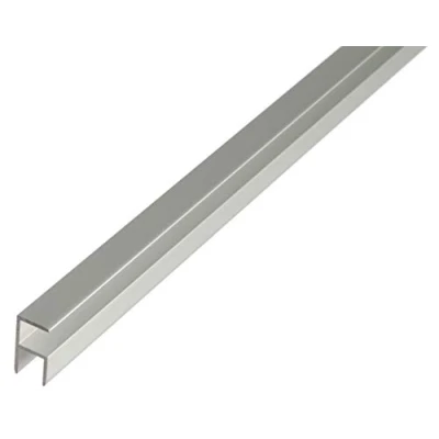 Immagine di Alberts 030661 Profilo ad angolo, autobloccante, alluminio, anodizzato argento, 1000 x 15,9 29 mm