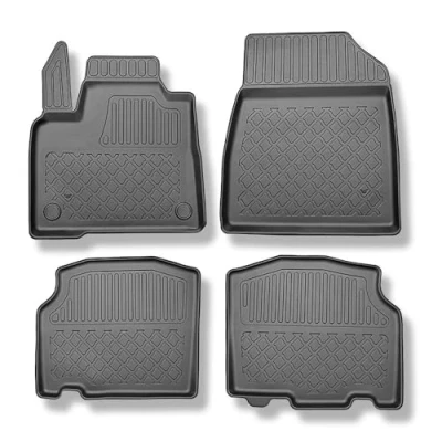 Immagine di Mossa Tappetini auto in TPE compatibili con Nissan Townstar Combi (01.2022 ) tappeti neri G