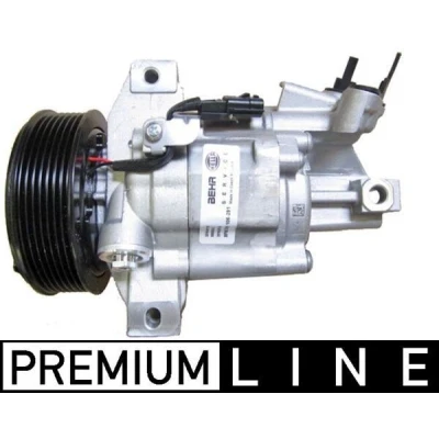 Immagine di MAHLE ORIGINAL ACP 758 000P Compressore Aria Condizionata DKV11R 12 PAG 100 R 134a