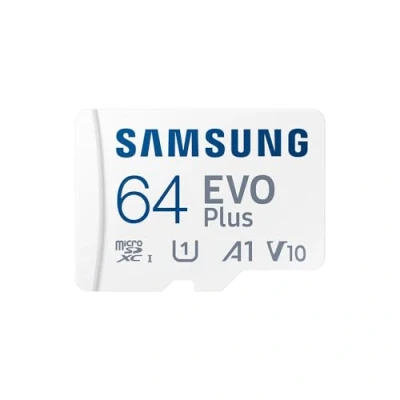 Immagine di Samsung EVO Plus Scheda microSD Dettaglio 64 GB UHS I, v30 Video Speed Class, A2 Application Performance Class incl. Adattatore SD
