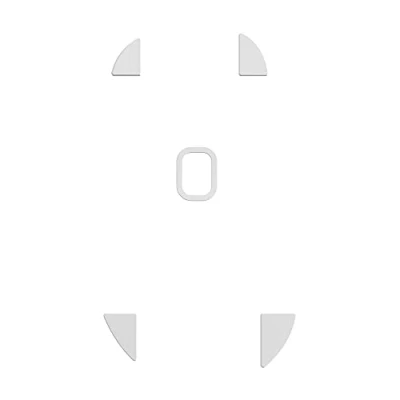 Immagine di Pulsar Gaming Gears Piedi per Mouse in PTFE Xlite Wired Premium Skate (Xlite Wired, originale, Bianco)