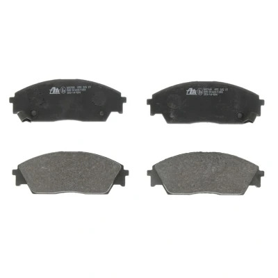 Immagine di ATE 13.0460 5920.2 Kit pastiglie freno con segnalatore acustico usura HONDA: CIVIC 6 Hatchback, 4 Fastback