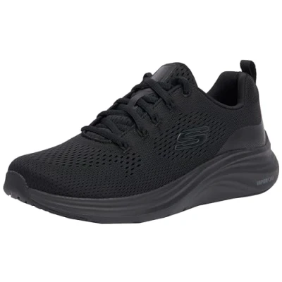 Immagine di Skechers Foam Fresh Trend, Fresca Tendenza Schiuma Vapor Donna, Finitura in Rete Nera Canna di Fucile, 35 EU
