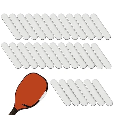 Immagine di Pomurom Peso Pickleball Paddle Lead Tape, Nastro di Piombo ad Alta densità per Racchetta da Pickleball, Paletta Barre prepesate Aumentare