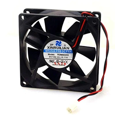 Immagine di N / A Cooling Fan RDM8025S,Server Cooler RDM8025S DC 12V 0.11A, Inverter for 2 Pin