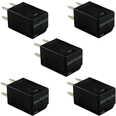 Immagine di Carkio 303 1AH C R1 U01 Relè di potenza automobilistico a 4 pin, DC12V 20A, ricambio ultra micro pezzi (confezione da 5)