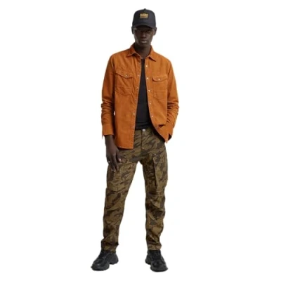 Immagine di G STAR Uomo Rovic Zip 3D Regular Tapered Pants, Multicolore (Shadow Olive Island Camo D02190 D553 G739), 34W / 34L