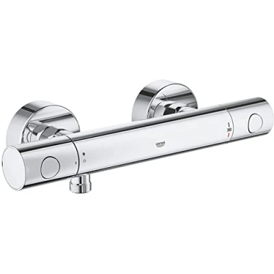 Immagine di GROHE QUICKFIX, Precision Get, Miscelatore termostatico per doccia, con tecnologia Water Saving, blocco sicurezza 38, Cromo, 34773000