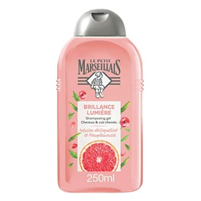 Immagine di Le Petit Marseillais Shampoo Brillance Lumiere Zeste di pompelmo bio Il flacone da 250 ml