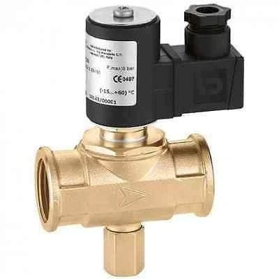 Immagine di 854125 Elettrovalvola gas, normalmente chiusa con riarmo manuale 3/4&quot; CALEFFI