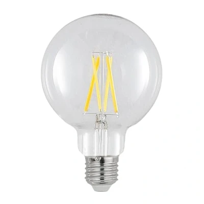 Immagine di Arcchio LED E27 8W 2.700K G95 globo filamenti trasparente