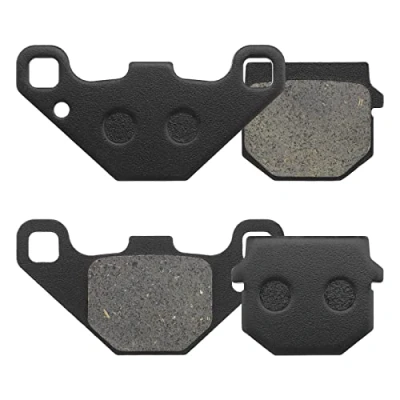 Immagine di 2 paia di pastiglie freno anteriori compatibili con Kisbee 50 (2T/4T)/RS (2T/4T)/100 (4T) Looxo Trekker (2HT) Speedfight 1/2 Vivacity 50/2 (50cc)