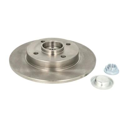 Immagine di ABE C4C017ABE Disco freno Assale posteriore 249 9 4 pieno con dado, anello sensore ABS, calotta/coperchio, kit cuscinetto ruota