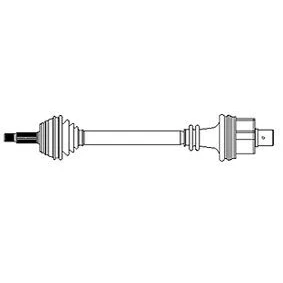 Immagine di METELLI 17 0404 Albero motore / Semiasse 728 81 RENAULT: CLIO 2, Kangoo I, I Express