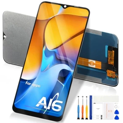 Immagine di Schermo per Oppo A16 LCD Display, Touch Screen Digitizer A16s Display Glass Ricambio Replacement Assembly CPH2269 CPH2271