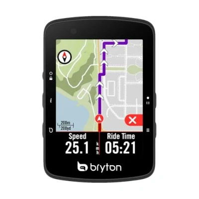 Immagine di Bryton Rider 650 GPS Ciclismo Computer, 2.8&quot; Touchscreen a colori, Fino 33 ore di durata della batteria, mappe Europa precaricate, Regolazione automatica luminosità, Compatibile con Bluetooth