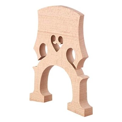 Immagine di Alomejor Ponte per Violoncello Legno di Acero 1/2 1/4 1/8 Standard Parti Ricambio Violoncello(1/4)