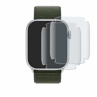 Immagine di brotect Pellicola Copertura Completa Opaca per Apple Watch Series 9 (45 mm) (2 Pezzi) Full Cover 3D Curvo