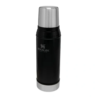 Immagine di Stanley Classic Legendary Thermos 0.75L Mantiene La Temperatura 20 Ore (Caldo/Freddo) Borraccia Termica 750 ml Senza BPA Acciaio Inox Termos Matt Black